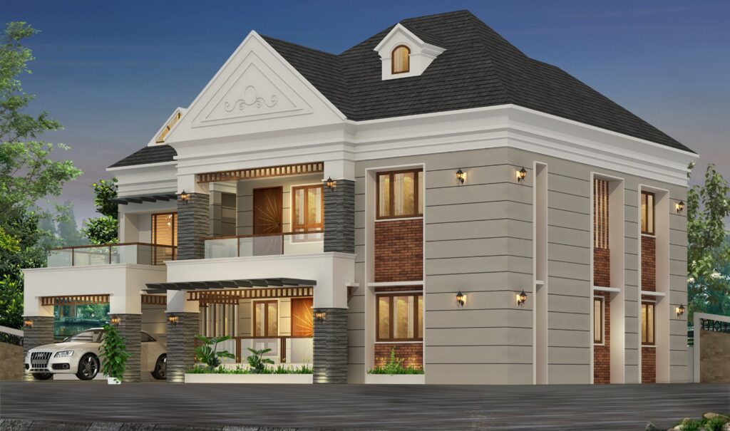 Royal Grandeur – A Perfect Fusion of Classic and Modern Architecture